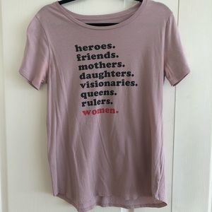 Light Purple/Pink Graphic Tee